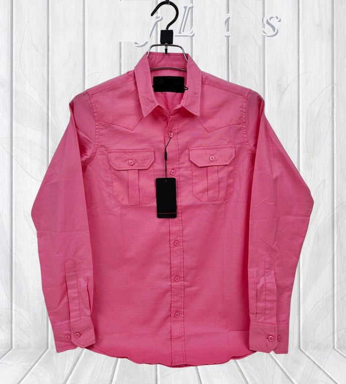 Premium Lap Seam Double Pocket Shirt