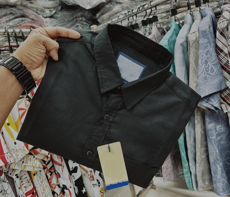 Premium Solid Shirt (Full Sleeve)