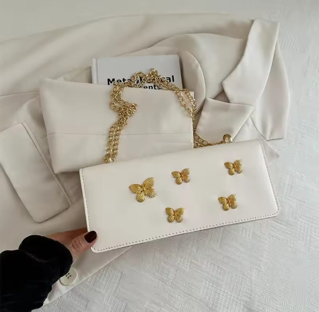 Butterfly party shoulder bag