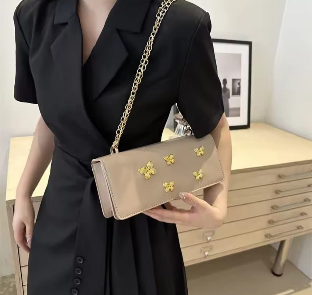 Butterfly party shoulder bag