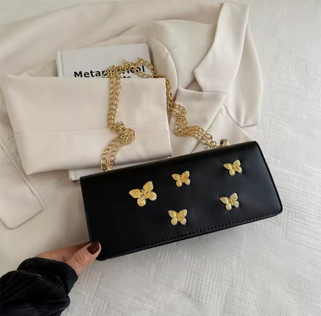 Butterfly party shoulder bag