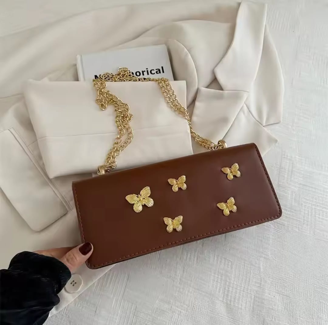 Butterfly party shoulder bag