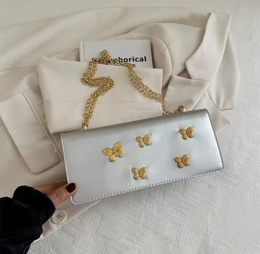 Butterfly party shoulder bag