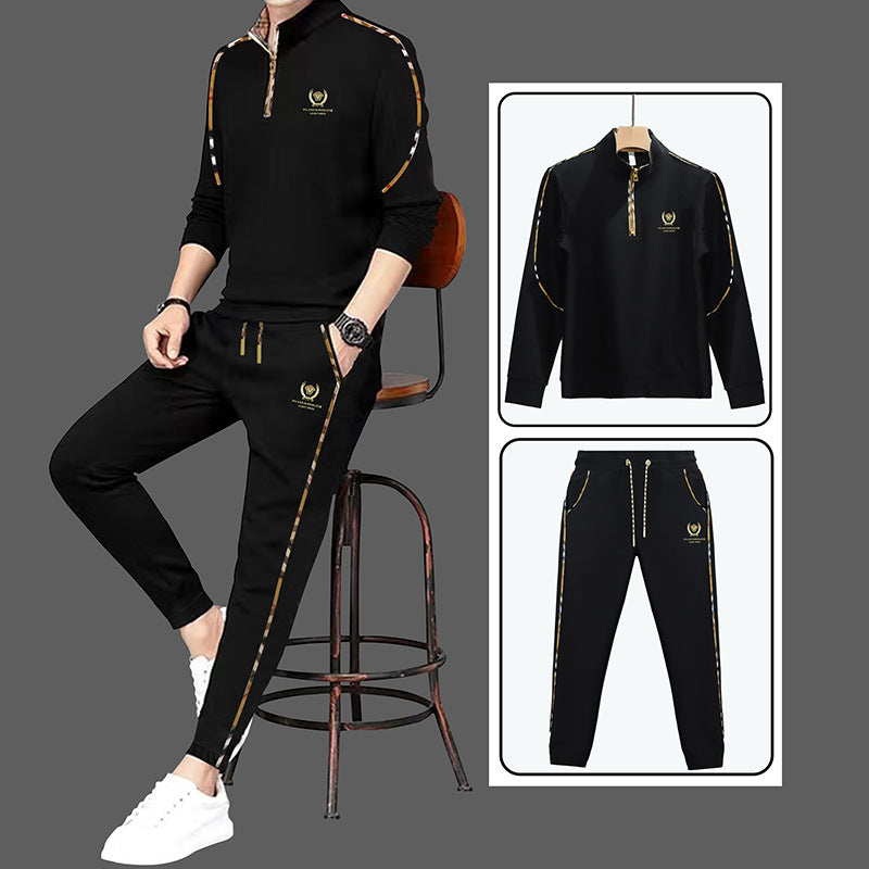 Cotton T-shirt and Trouser Set
