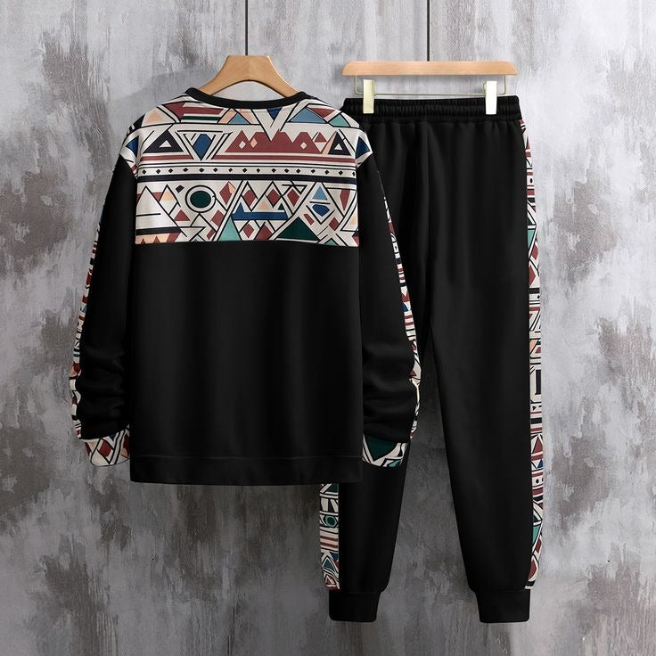 Cotton T-shirt and Trouser Set