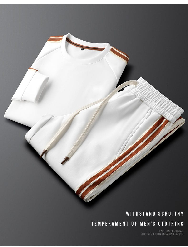 Cotton T-shirt and Trouser Set