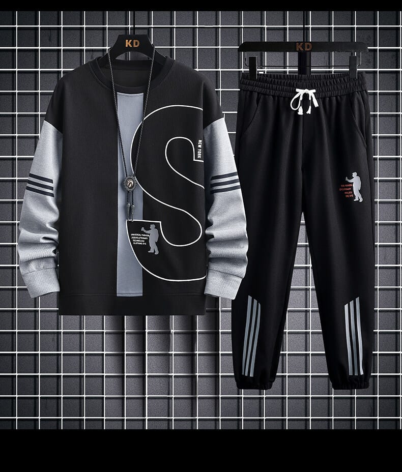 Cotton T-shirt and Trouser Set