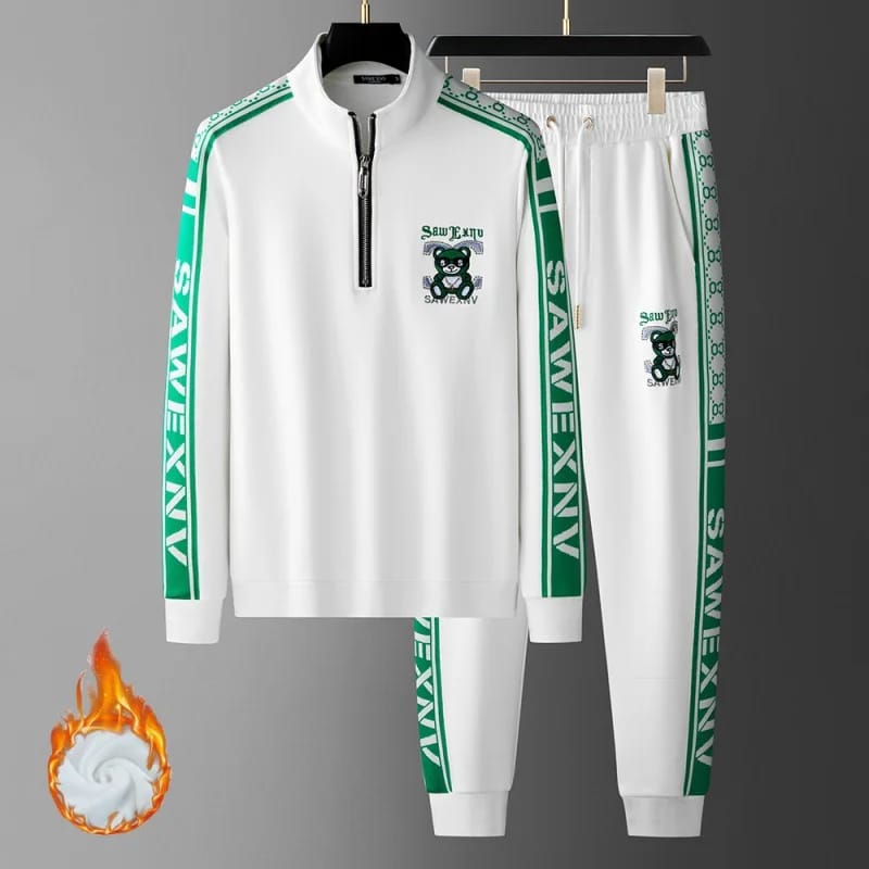 Cotton T-shirt and Trouser Set