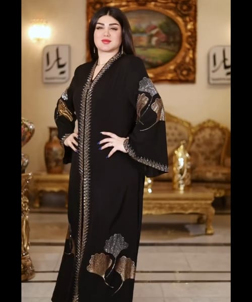 হিজাব সহ দুবাই কোটি বোরকা সেট