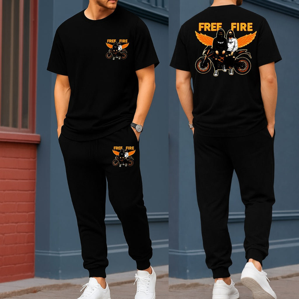 Export Quality Cotton Tshirt &amp; Trouser Combo Set
