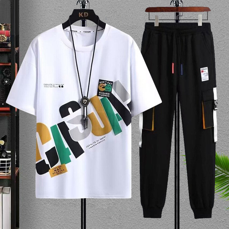 Half Sleeve T-Shirt &amp; Trouser Set