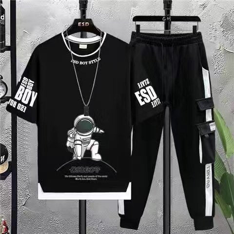 Half Sleeve T-Shirt &amp; Trouser Set