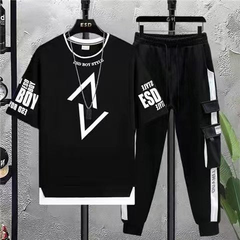 Half Sleeve T-Shirt &amp; Trouser Set