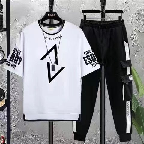 Half Sleeve T-Shirt &amp; Trouser Set