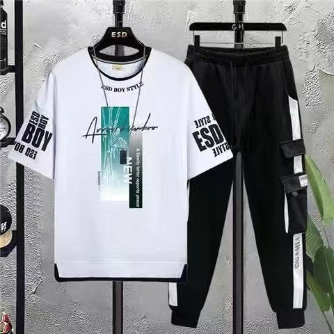 Half Sleeve T-Shirt &amp; Trouser Set