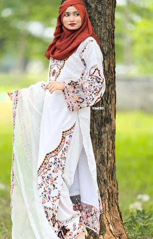 এমব্রয়ডারি থ্রি পিস