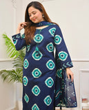 Cunri Print Three Piece