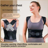 পুরুষ ও মহিলাদের জন্য প্রিমিয়াম অ্যাডজাস্টেবল ব্যাক পসচার কারেক্টর বেল্ট