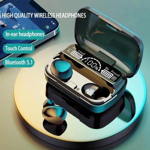 M10 Bluetooth ৫.১ wireless earbuds– স্টাইল এবং প্রযুক্তি এক অসাধারণ মিশ্রণ ।