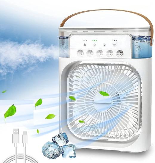 Portable Mini Humidifier Cooling Fan