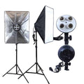 4 in 1 Bulb Soft box Setup (Pair)