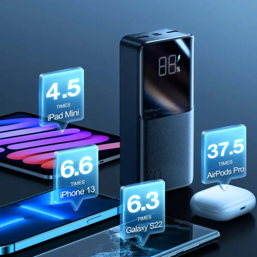 Joy Room Jr Qp193 30000mAh 22.5 W Dgital Display Power Bank