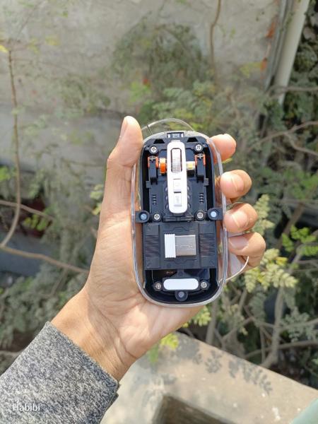Gear UP WM30 Transparent Crystal Magnetic Wireless Mouse